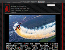 Tablet Screenshot of markjefferiesairdisplays.com